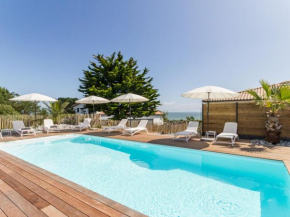 Gîtes avec piscine chauffée proche plage. Jardin, spa, BBQ, Wifi. Ch. bébé incluse - FR-1-306-1209